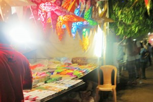 Booth at Night Market in Goa