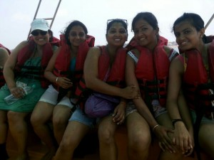 Me with the Ladies on the Arabian Sea
