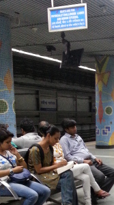 Sign in Kolkata Metro Station