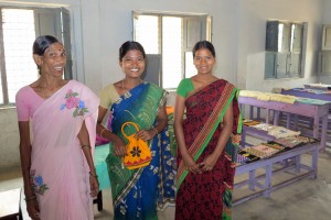 Sewing Instructor and two Students