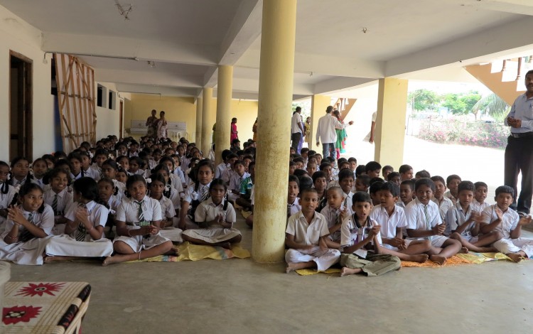 Student Assembly at Nethanja School