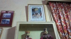 Display at The Fairlawn, Kolkata