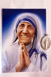 Mother Teresa Photo and Medal