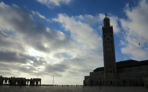 Hassan II Mosque at Twilight, Casablanca