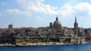 View of Valletta from St. Julians
