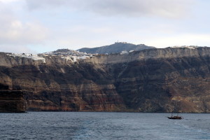 So Long Santorini (James, I still think it looks like a Pirate Ship!)