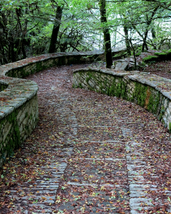 Path to Monastery by Vikos Gorge