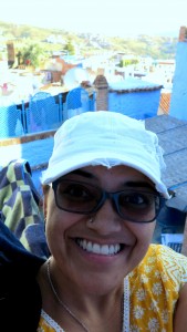 Rooftop of my hotel over Chefchaouen