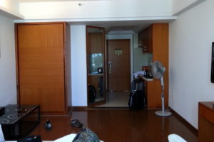 hotel room in Guangzhou