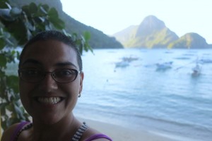 View from my hotel, El Nido
