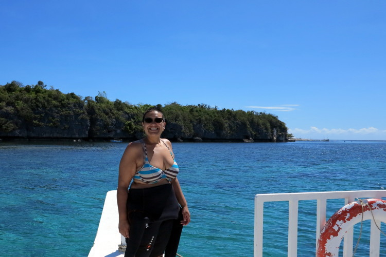 On the Boat near Balicasag Island