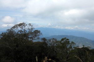View more than halfway to hostel on Mt. Kinabalu
