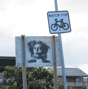 Bob Marley Grafitti, Shelly Beach, NSW, Australia; February 2015.