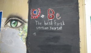 Be the Best First Version graffiti, Amman, Jordan; 2016.