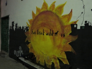 Piano in the sun, Amman, Jordan; September, 2016. 