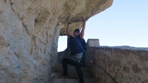 2014.10.12 SJ at Grand Meteoron, Meteora, Greece