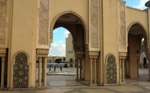 2014.5.31--Mosaic-Work-Outer-Buildings-Hassan-II-Mosque-Casablanca-Morocco 