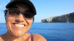 2014.9.11 SJ at Elephant Rock, Malta