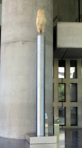 2014.9.30 Owl at New Acropolis Museum, Athens, Greece