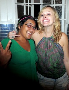 2015.2.28  SJ and Dani at Adam's Bday Party, Brisbane, QLD, Australia  