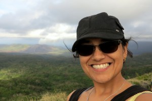 2015.7.13 SJ in front of Mt. Yasur, Tanna, Vanuatu